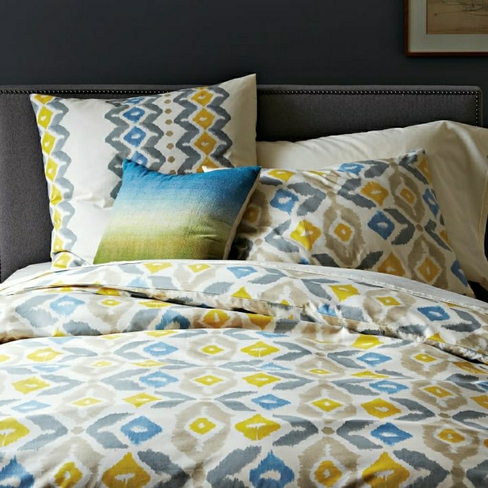 West Elm Winter Ikat